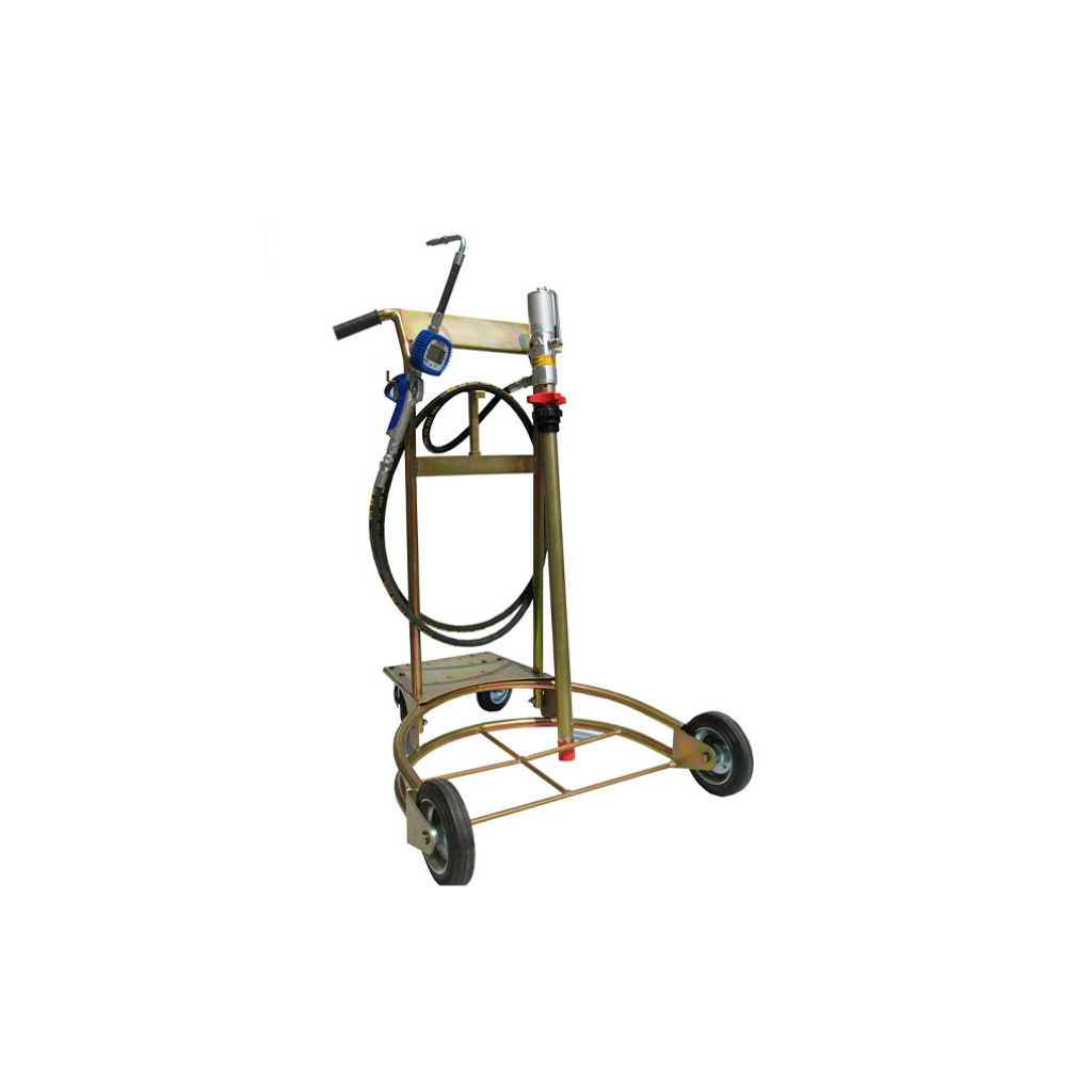 Drumdolly 3:1 Vatpomp met 4 meter slang en digitale afgifte meter