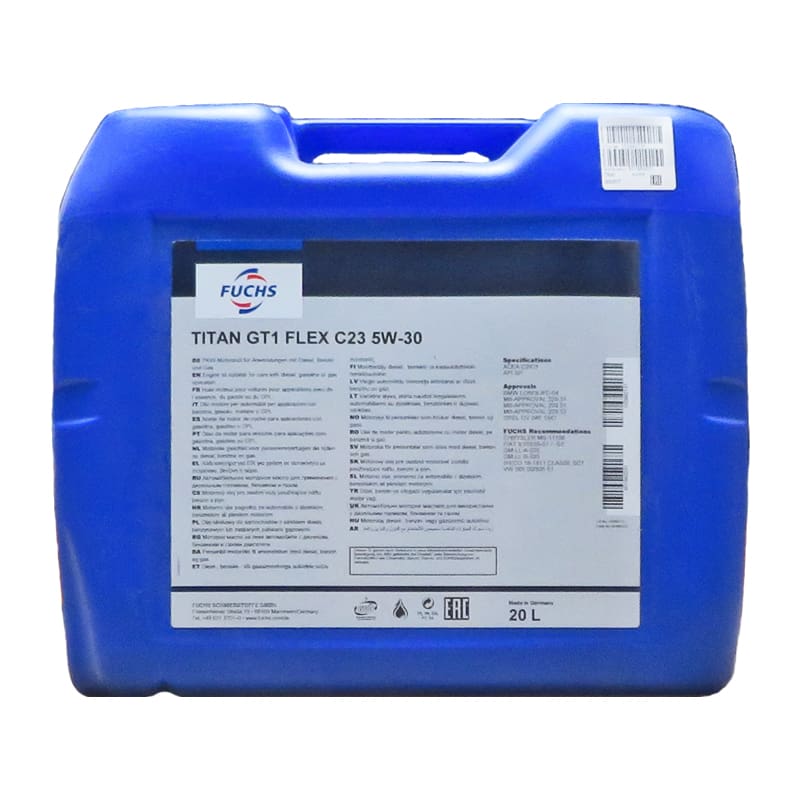 FUCHS TITAN GT1 FLEX C23 5W-30 Can 20L