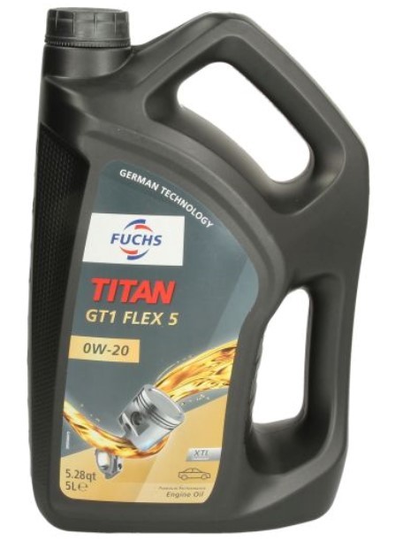 FUCHS TITAN GT1 FLEX 5 0W-20 5L (Uit doos van 3) 
