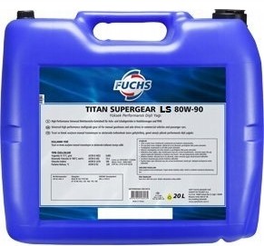 FUCHS TITAN SUPERGEAR LS 80W-90 Can 20L