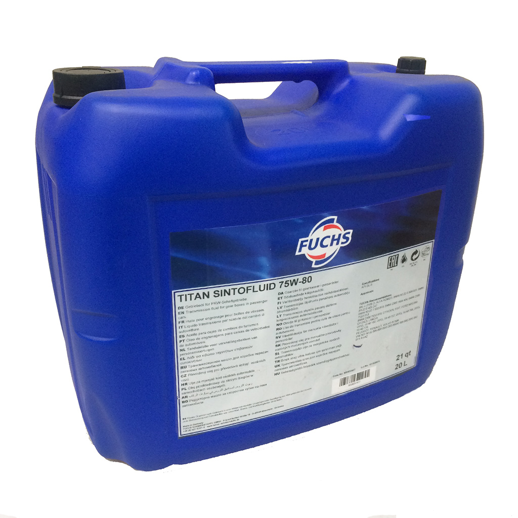FUCHS TITAN SINTOFLUID 75W-80 Can 20L