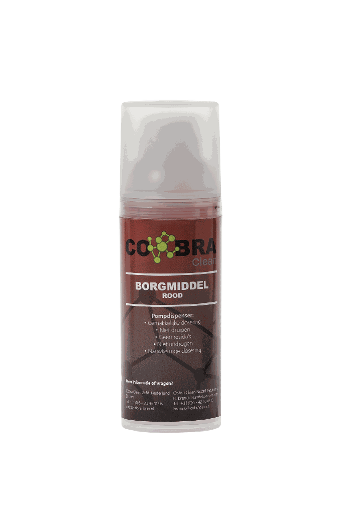 Cobra Clean Borgmiddel Rood