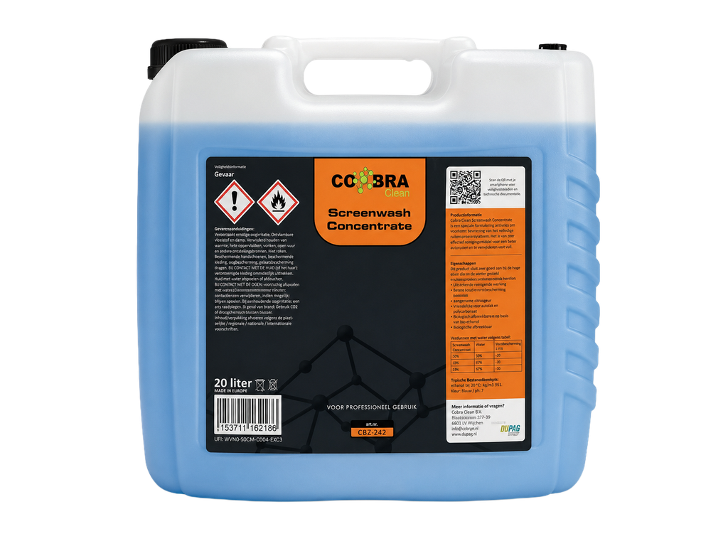 Argos Oil Screenwash Concentrate Can 20L