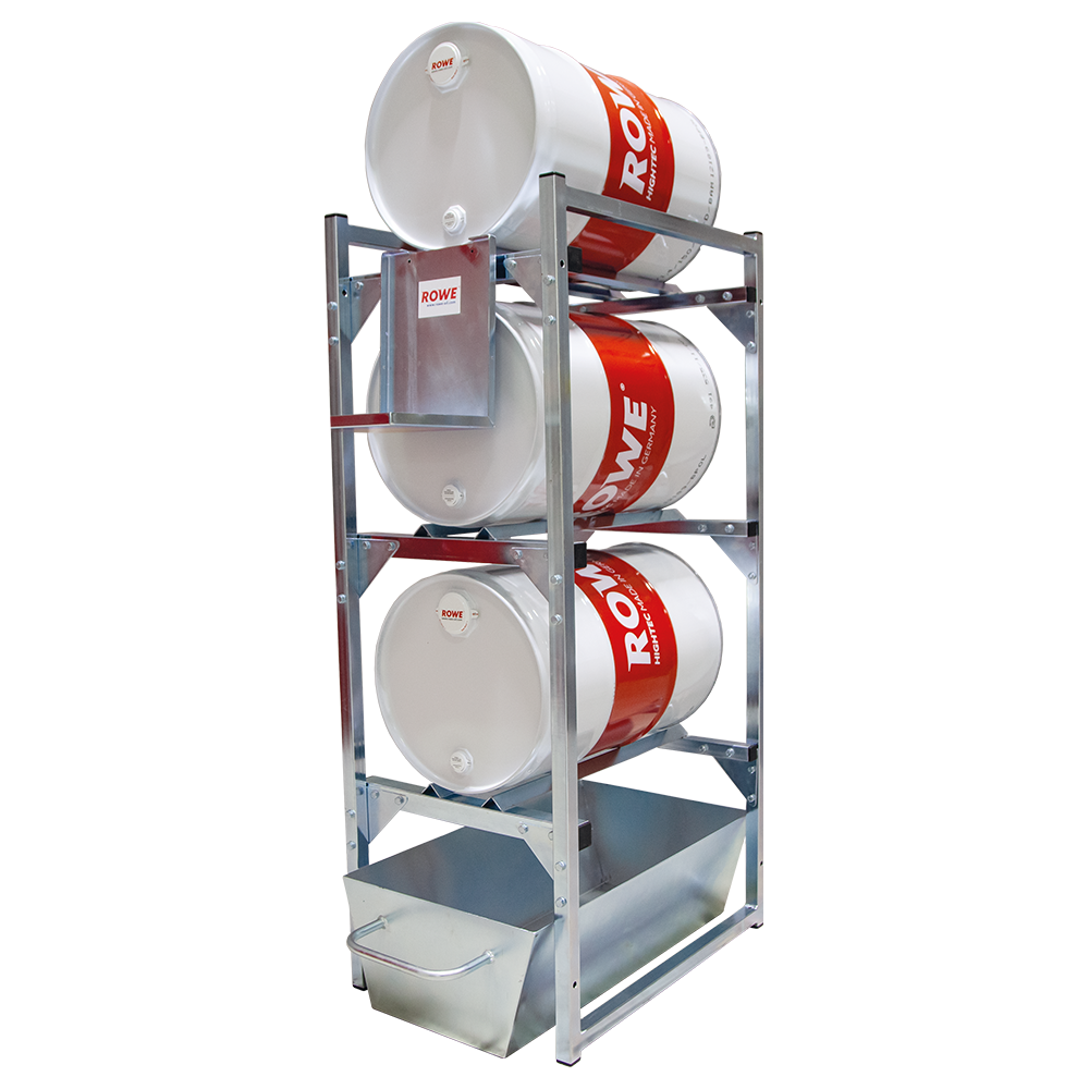 ROWE VATEN REK 3x60L MET LEKBAK STAAND