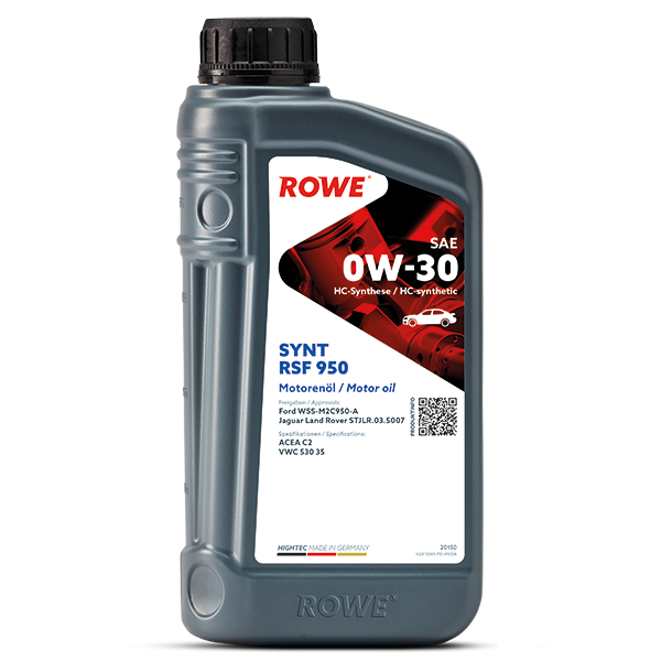 ROWE HIGHTEC SYNT RSF 950 SAE 0W-30 1L (Uit doos van 12)