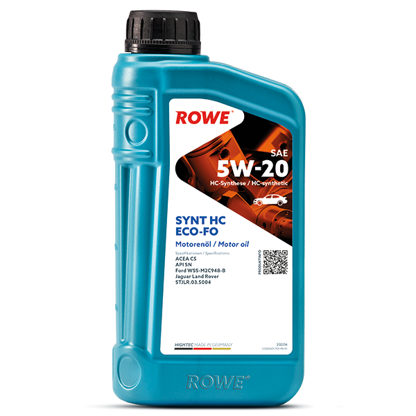 ROWE HIGHTEC SYNT HC ECO-FO SAE 5W-20 1L (Uit doos van 12)
