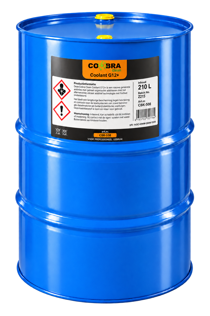 DUP100003 DUPAG COOLANT RED G12+, 210 liter 