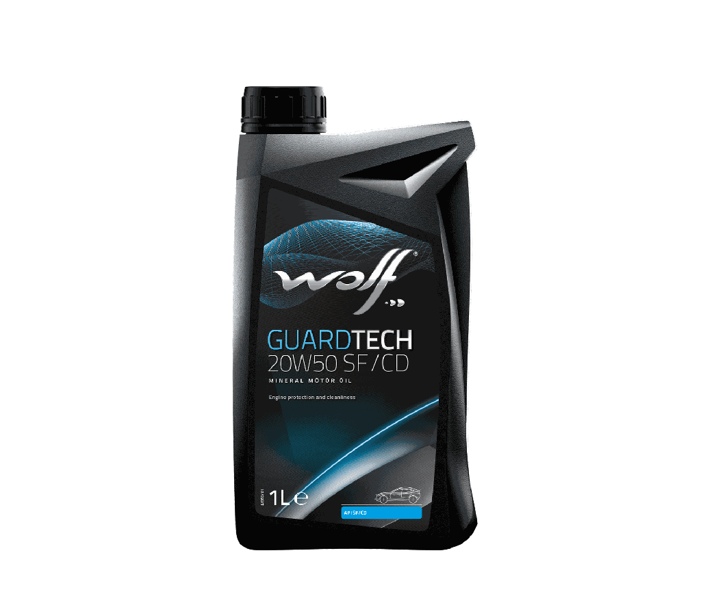 WOLF GUARDTECH 20W50 SF/CD 1L