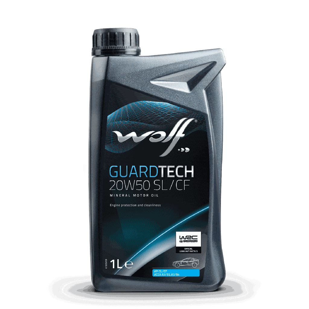 WOLF GUARDTECH 20W50 SL/CF 1L