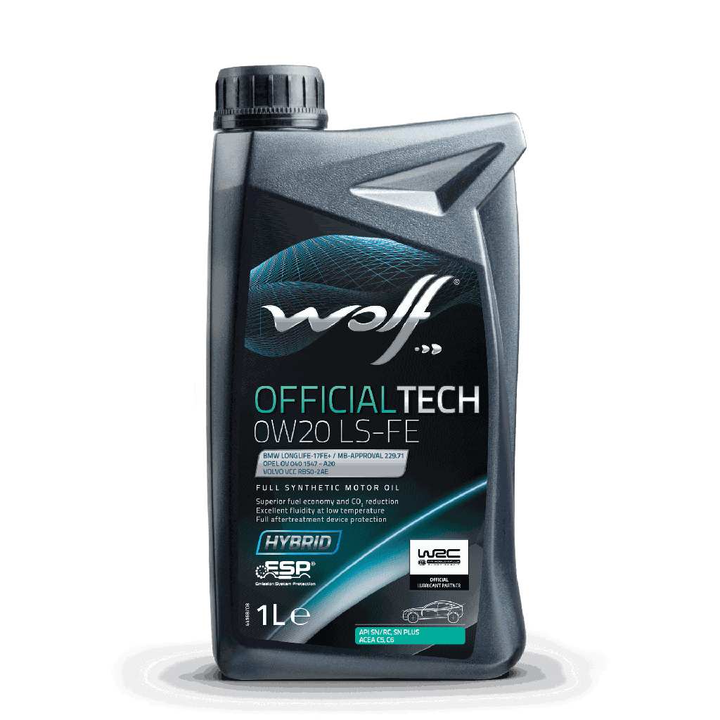 [8339271] WOLF OFFICIALTECH 0W20 LS-FE 1L