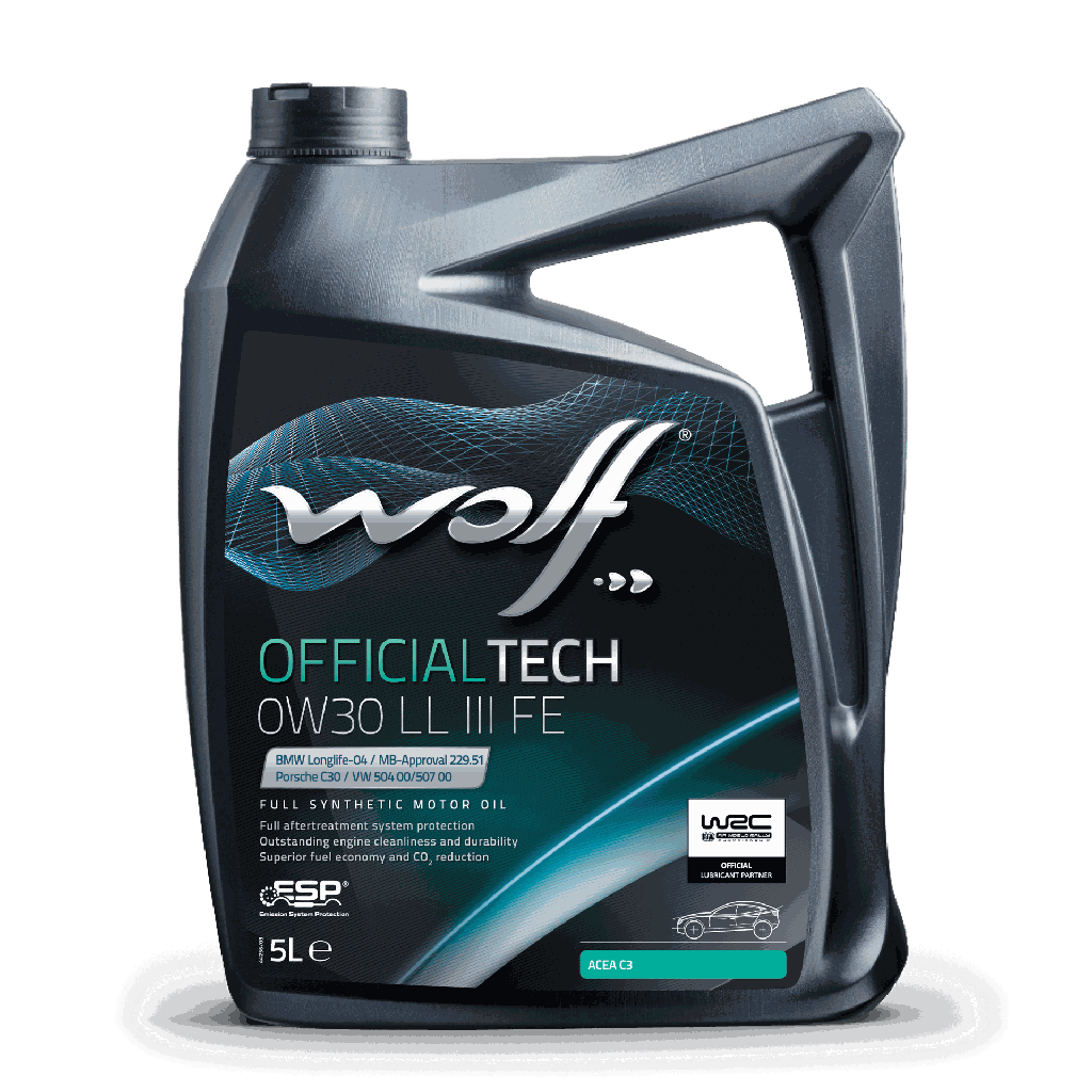 [1044344] WOLF OFFICIALTECH 0W30 LL III FE 5L