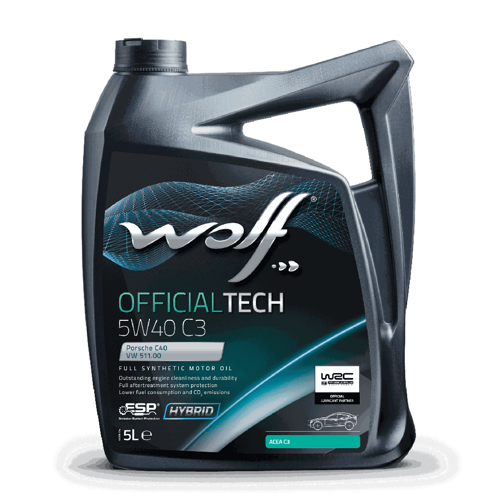 WOLF OFFICIALTECH 5W40 C3 5L