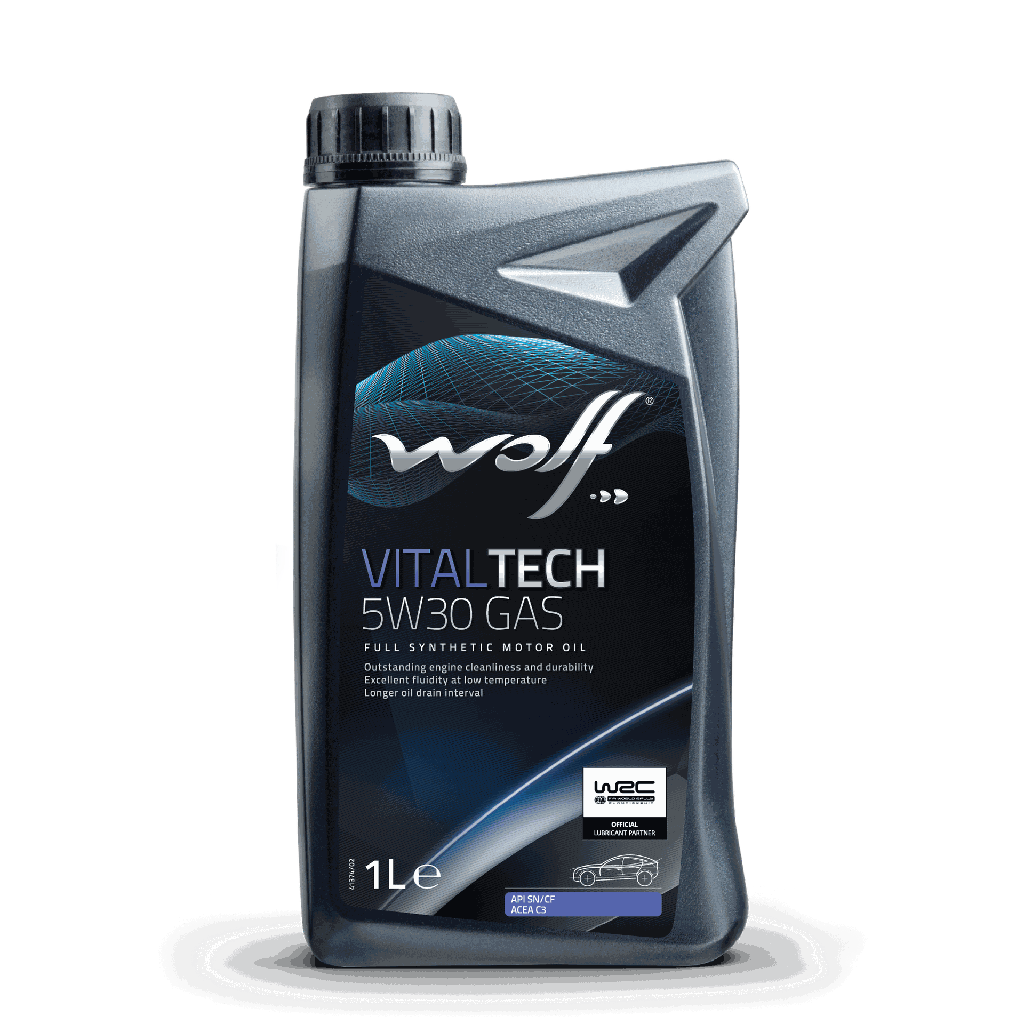 WOLF VITALTECH 5W30 GAS 1L