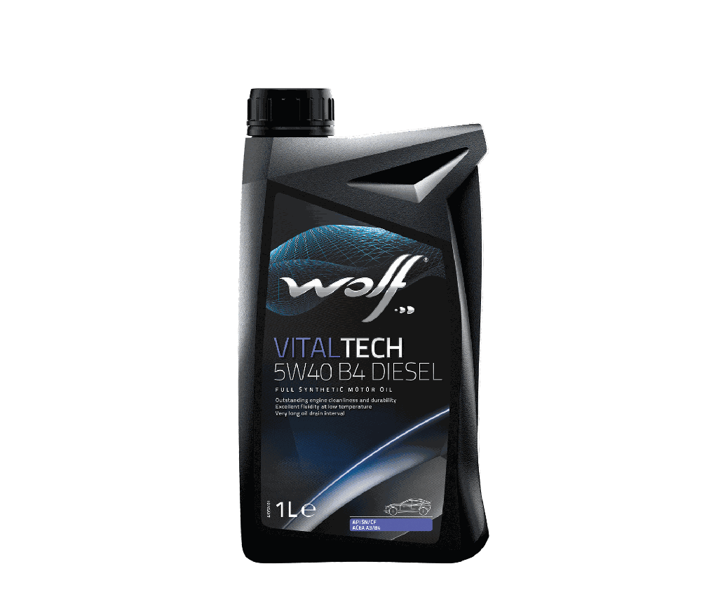 WOLF VITALTECH 5W40 B4 DIESEL 1L