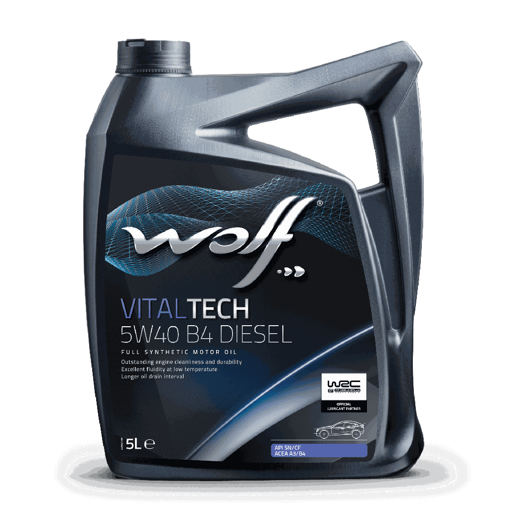 WOLF VITALTECH 5W40 B4 DIESEL 5L