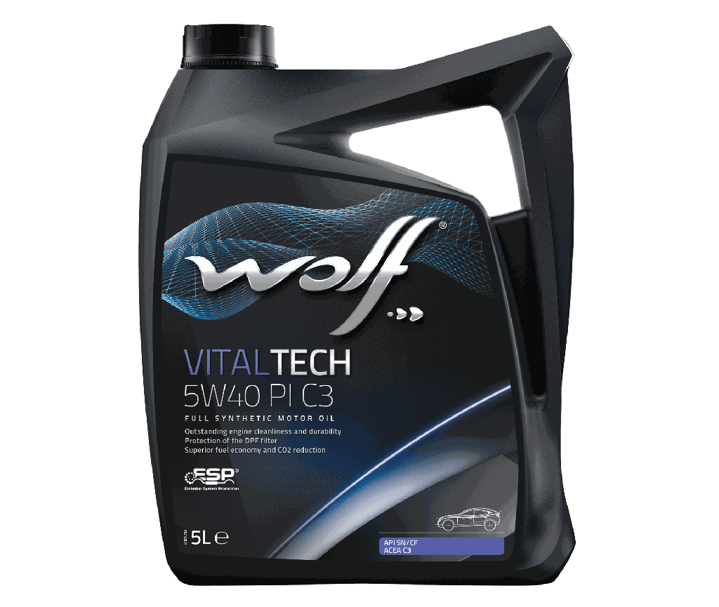 WOLF VITALTECH 5W40 PI C3 5L
