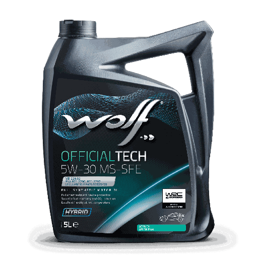 [1053228] WOLF OFFICIALTECH 5W30 MS-SFE 5L