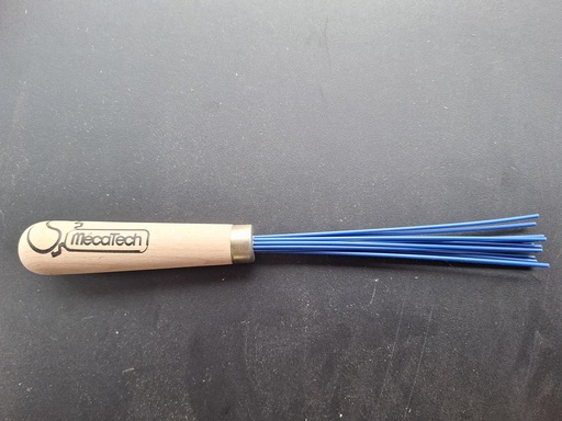 [DC414] Klepsteelborstel Steek blauw