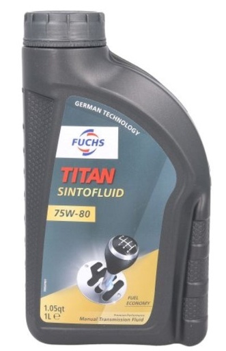 [600540203] FUCHS TITAN SINTOFLUID 75W-80 5L (Uit doos van 3) 