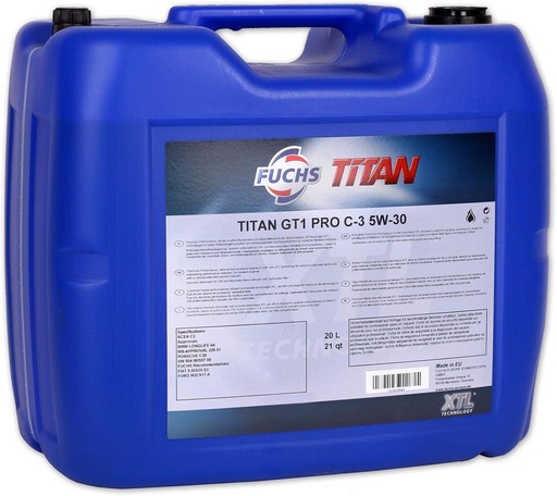 [601226380] FUCHS TITAN GT1 PRO C-3 5W-30 Can 20L