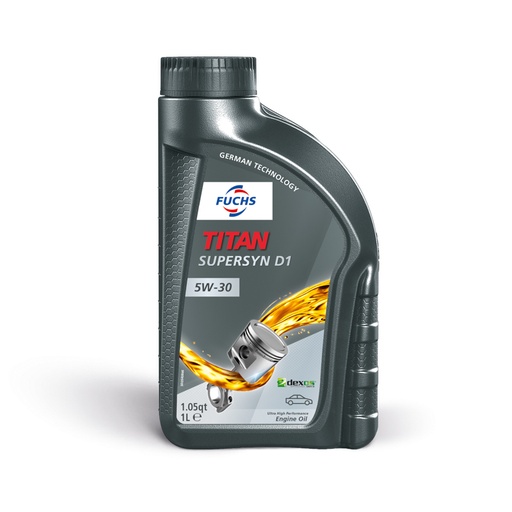 [602014177] FUCHS TITAN SUPERSYN D1 5W-30 1L (Uit doos van 12) 