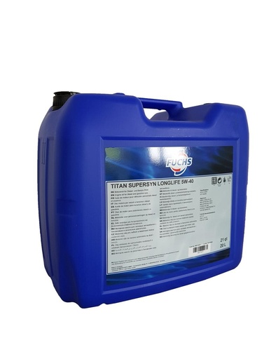 [602067333] FUCHS TITAN SUPERSYN 5W-40 Can 20L