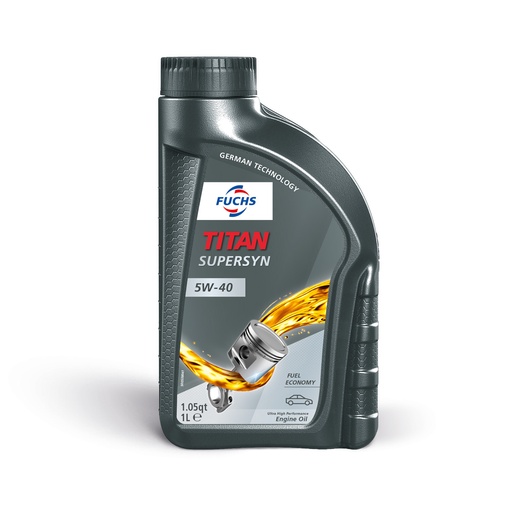 [602067593] FUCHS TITAN SUPERSYN 5W-40 1L (Uit doos van 12) 