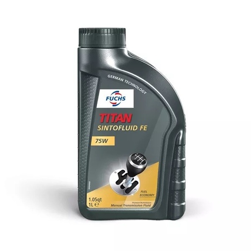 [602183736] FUCHS TITAN SINTOFLUID FE 75W 1L (Uit doos van 12) 