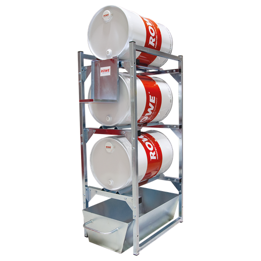 [80516-710-99] Vaten rek 3x60L met lekbak staand