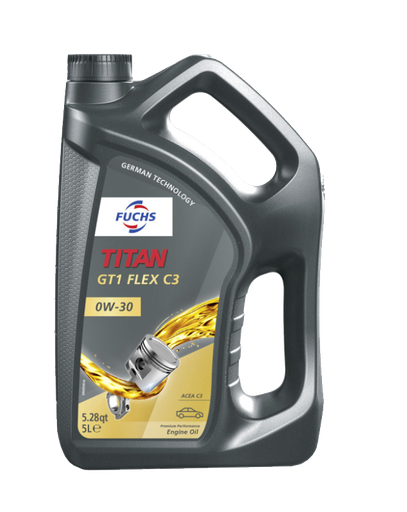[602072696] FUCHS TITAN GT1 FLEX C3 0W30 5L (Uit doos van 3)
