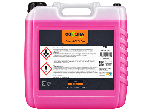 [CBK-512] DUP100005 DUPAG COOLANT G12 EVO+, 20 liter
