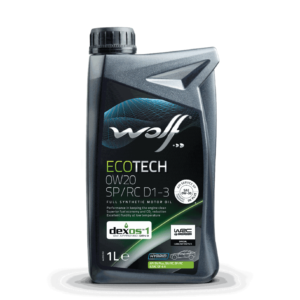 WOLF ECOTECH 0W20 SP/RC D1-3 1L