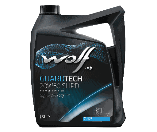 [8301209] WOLF GUARDTECH 20W50 SHPD 5L