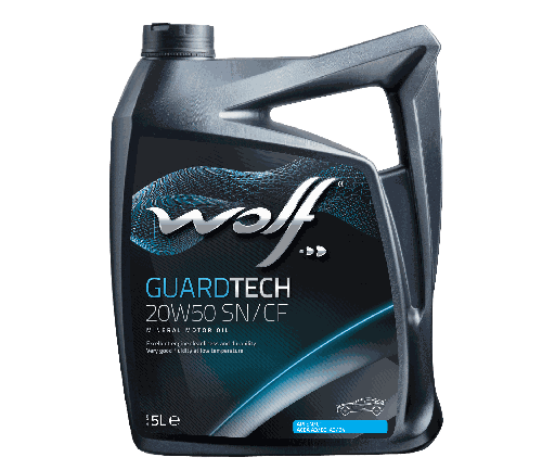 [8332180] WOLF GUARDTECH 20W50 SN/CF 5L