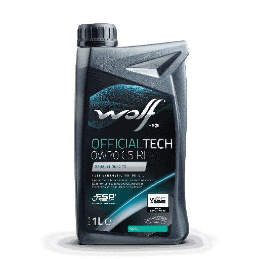[1042488] WOLF OFFICIALTECH 0W20 C5 RFE 1L