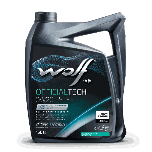 [8339479] WOLF OFFICIALTECH 0W20 LS-FE 5L