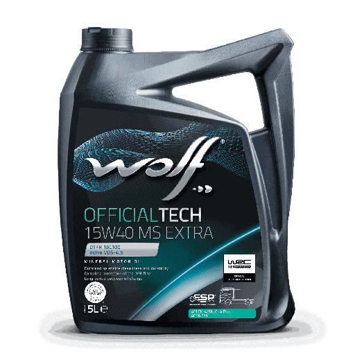 [8334856] WOLF OFFICIALTECH 15W40 MS EXTRA 5L