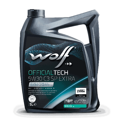 [1049360] WOLF OFFICIALTECH 5W30 C3 SP EXTRA 5L