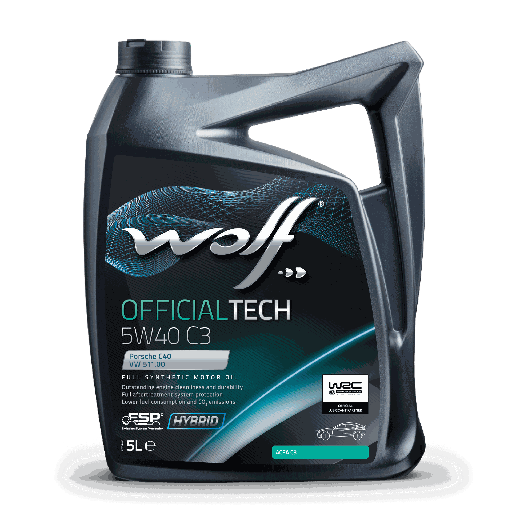 [8333477] WOLF OFFICIALTECH 5W40 C3 5L